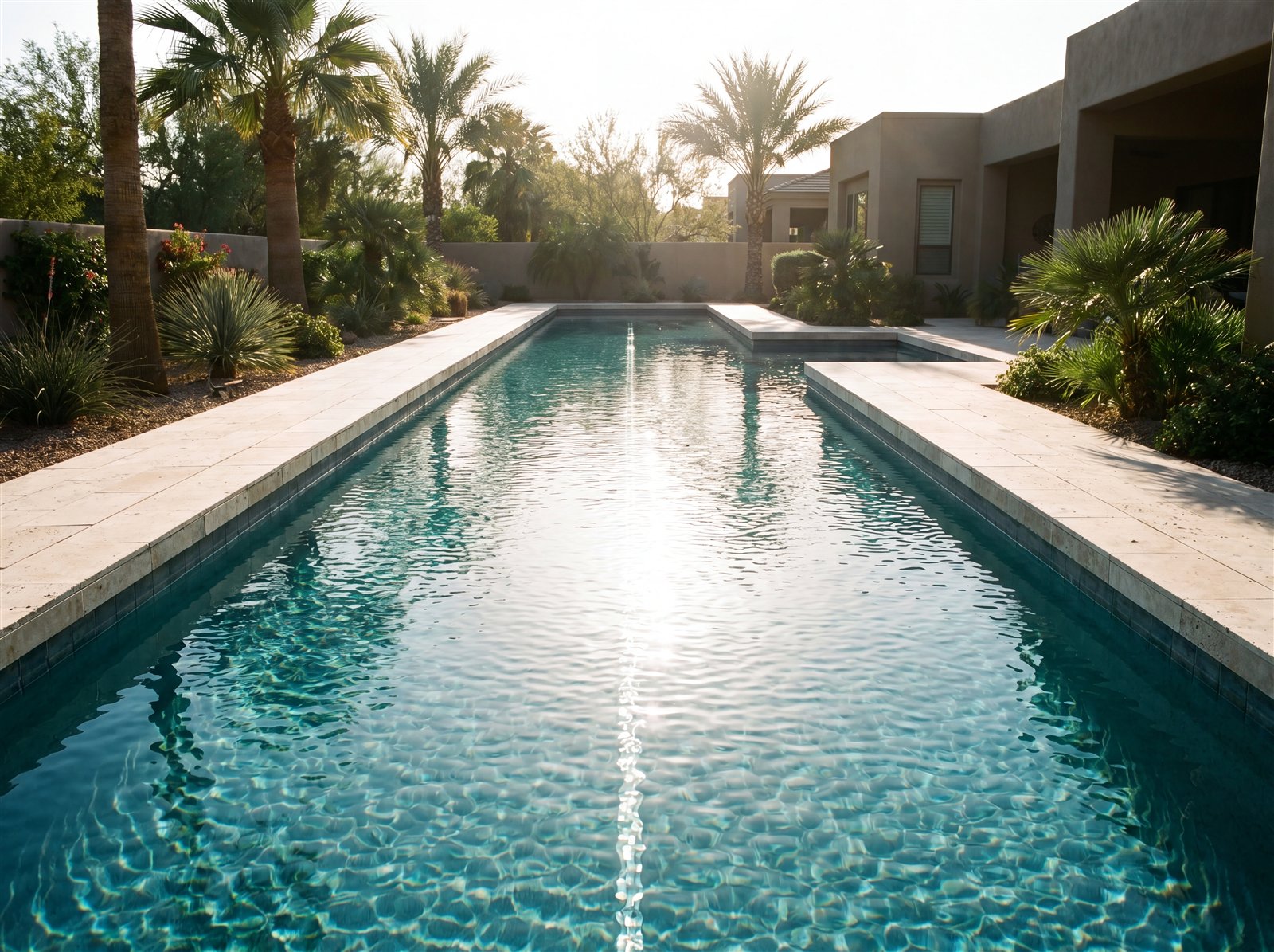 A pool we keep in McCormick Ranch